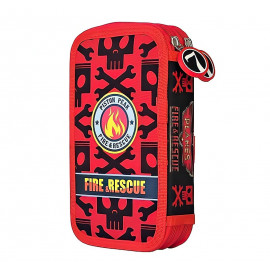 Školský dvojposchodový peračník Dusty s náplňou