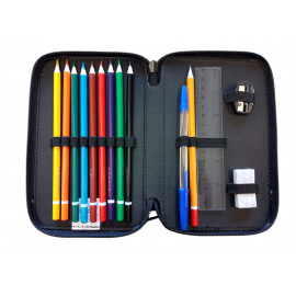 Školský peračník dvojposchodový s náplňou My world Školský peračník dvojposchodový s náplňou My world