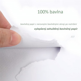 Maliarsky akvarelový blok Aqua - 180g 24 listov A4