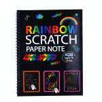 Vyškrabávací blok Scratch art 10 listov C5