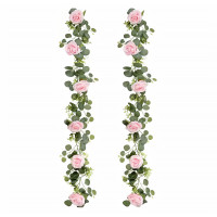 Svadobná dekorácia Kvetinový behúň Rose beauty 2ks