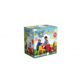 Detský plastový stolček so stoličkami multicolor Detský plastový stolček so stoličkami multicolor