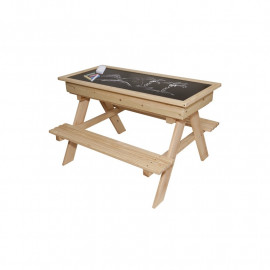 Detský záhradný set s pieskoviskom a tabuľou