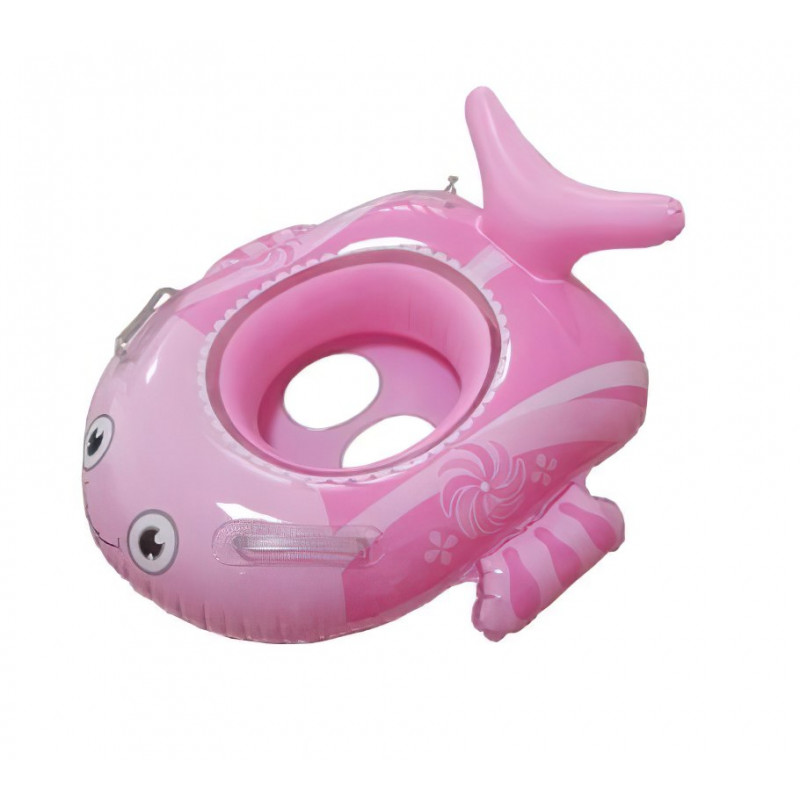 Detský nafukovací čln Rybička 63x66cm s úchytmi