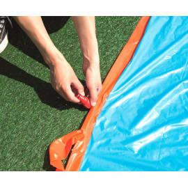 Veľká vodná šmykľavka trojitá